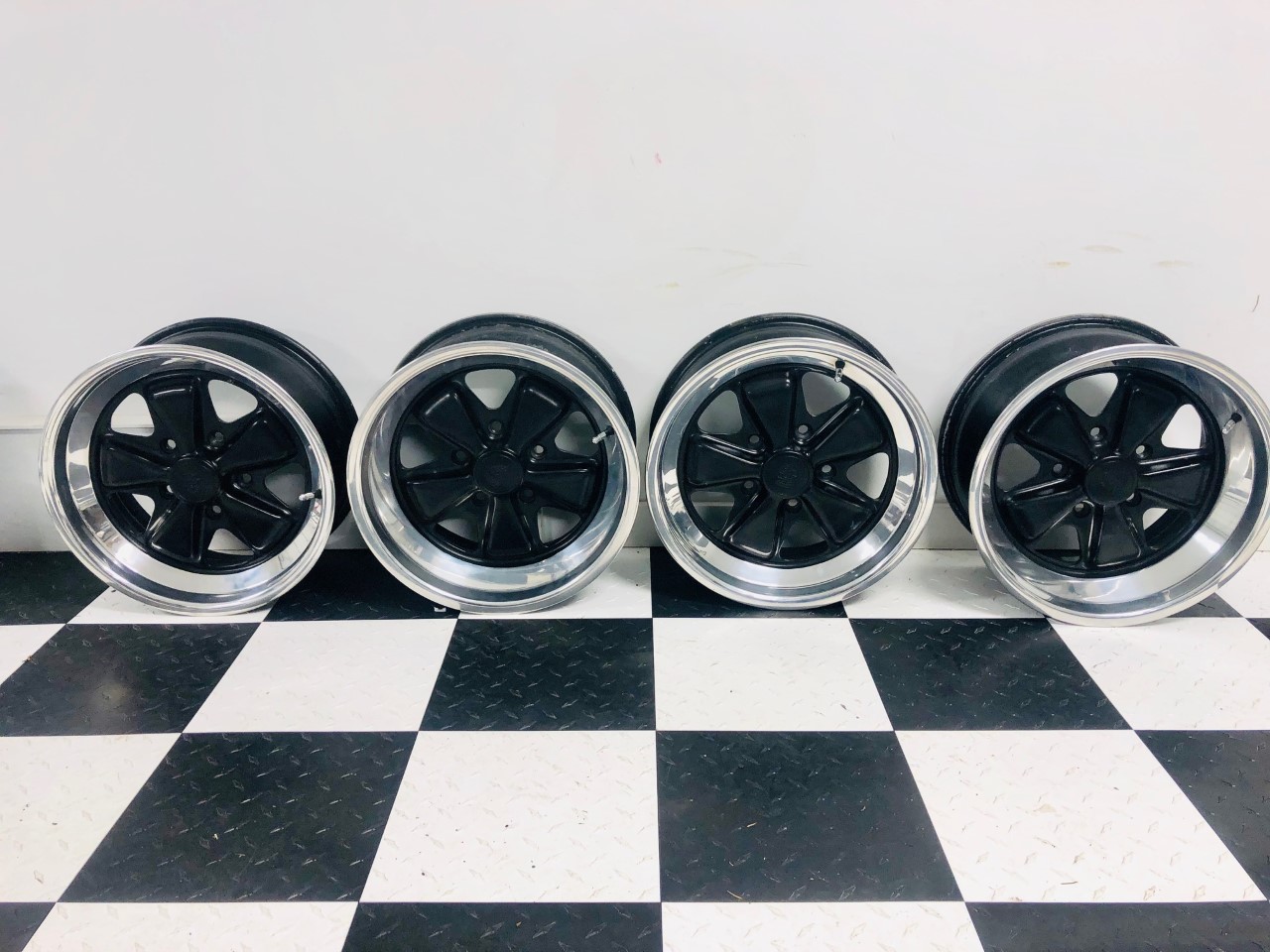 Porsche 911 16×7′′ and 8′′ Fuchs Wheels