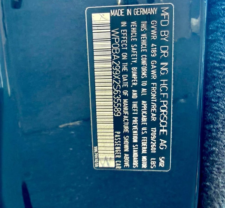 2002 Porsche 996 Carrera - Image 18 of 23