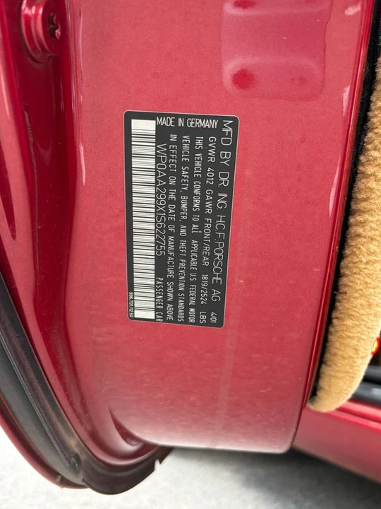 2001 Porsche 996 Carrera - Image 10 of 11