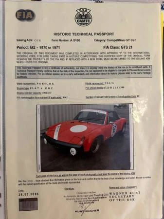 1970 Porsche 914/6 - Image 20 of 21