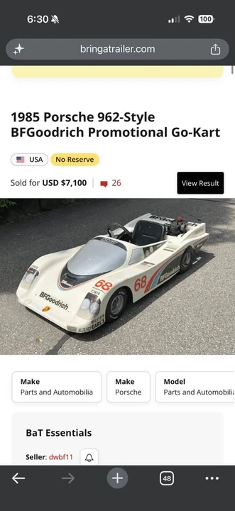 1986 Porsche 956 & 962 - Image 2 of 9