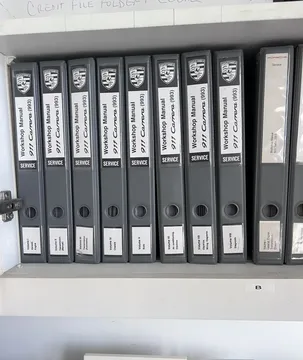 Porsche 911 993 Factory Workshop Repair Manuals