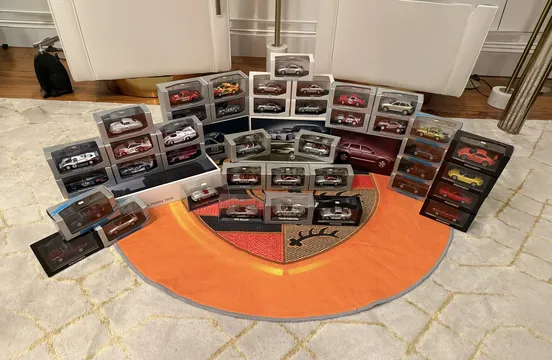 Porsche Minichamps 1:43 Scale Model Collection
