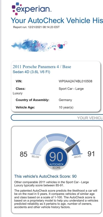 2011 Porsche 970 Panamera - Image 2 of 10