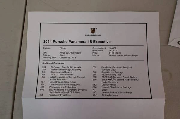 2014 Porsche 970 Panamera 4S - Image 17 of 19