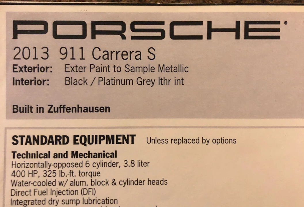 2013 Porsche 991 Carrera S - Image 8 of 14