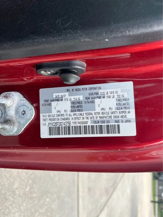 2008 Mazda NC MX-5 Miata - Image 8 of 10