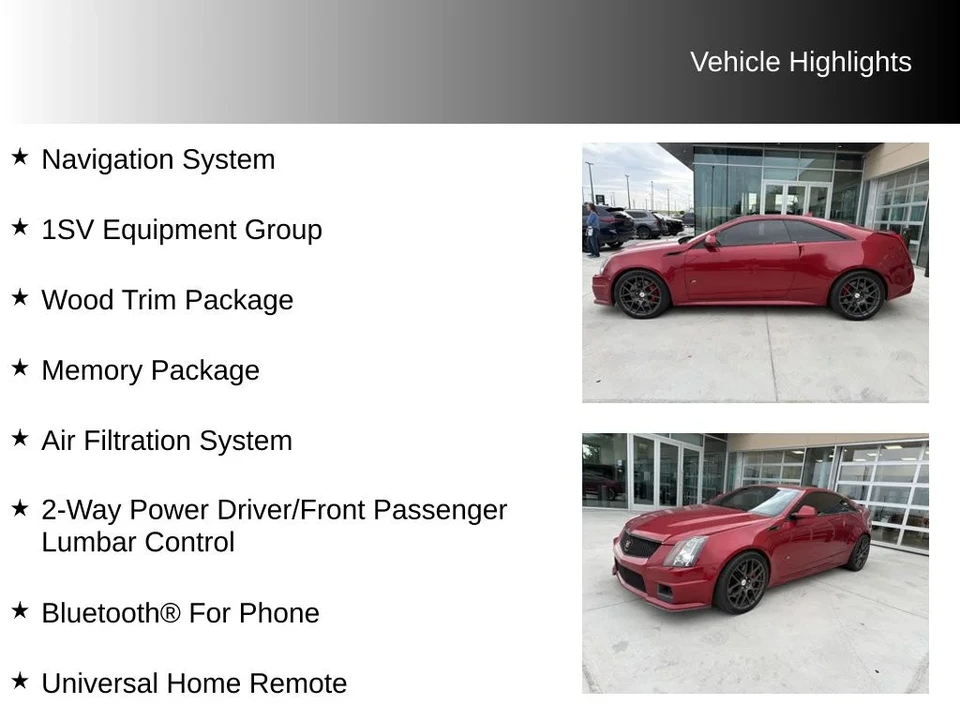 2011 Cadillac CTS-V 2nd Gen - Image 10 of 22