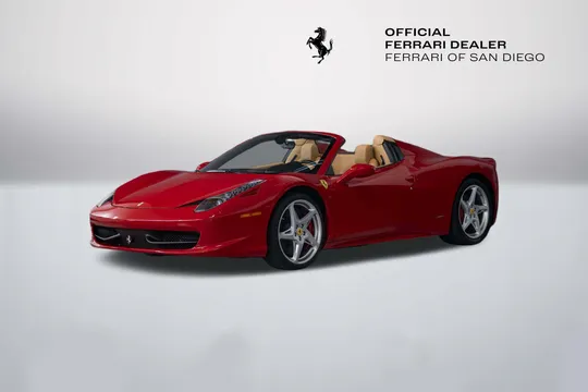 2012 Ferrari 458 Spider 2dr Conv