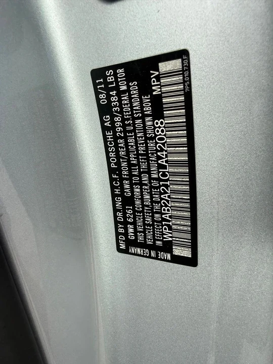 2012 Porsche 958 Cayenne S - Image 19 of 26