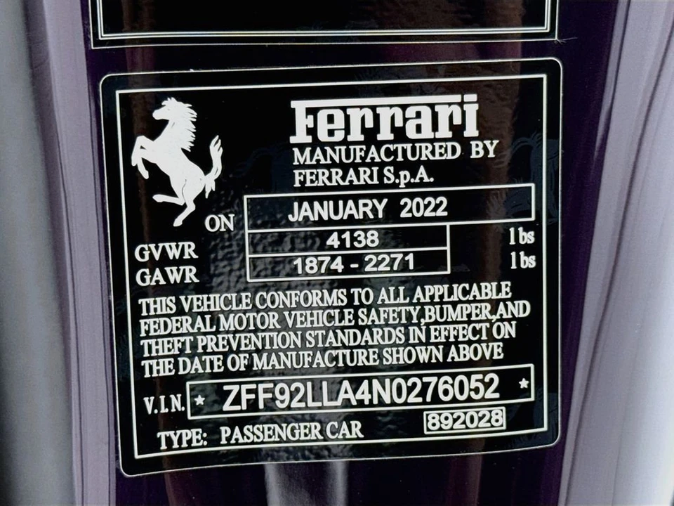 2022 Ferrari F8 Tributo - Image 30 of 30