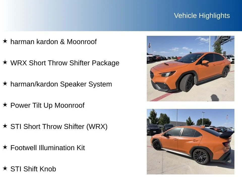 2022 Subaru Impreza WRX 5th Gen - Image 5 of 8