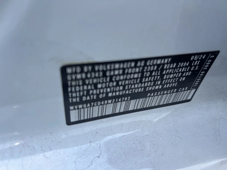 2024 Volkswagen GTI Mk8 - Image 31 of 31