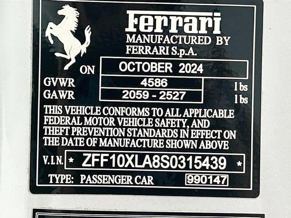 2025 Ferrari 12Cilindri - Image 29 of 30