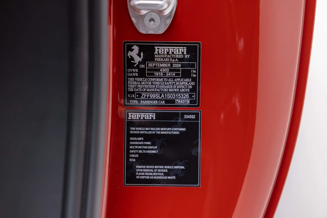 2025 Ferrari 296 GTB - Image 18 of 31