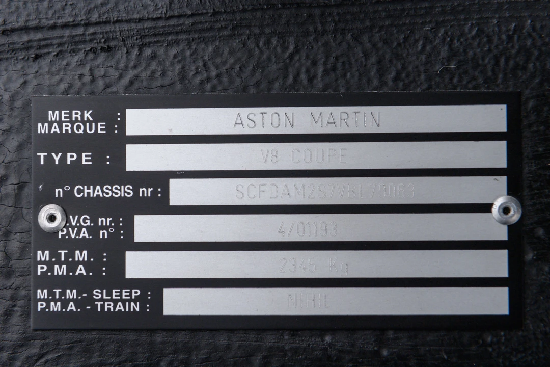 1997 Aston Martin V8 Coupe - Image 13 of 16
