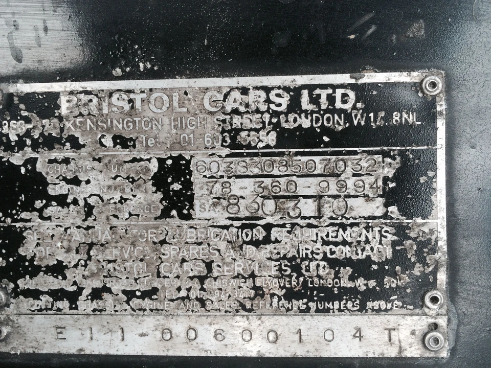 1983 Bristol - Image 10 of 11