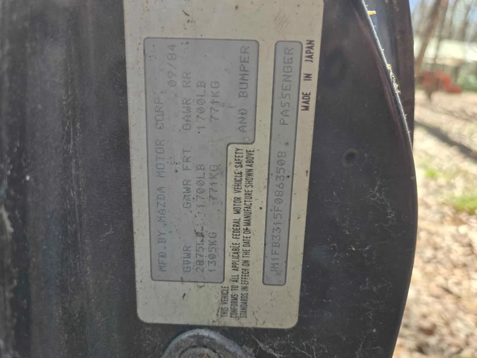 1984 Mazda RX-7 SA & FB - Image 10 of 10