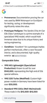 1991 BMW E36 3 Series - Image 4 of 4