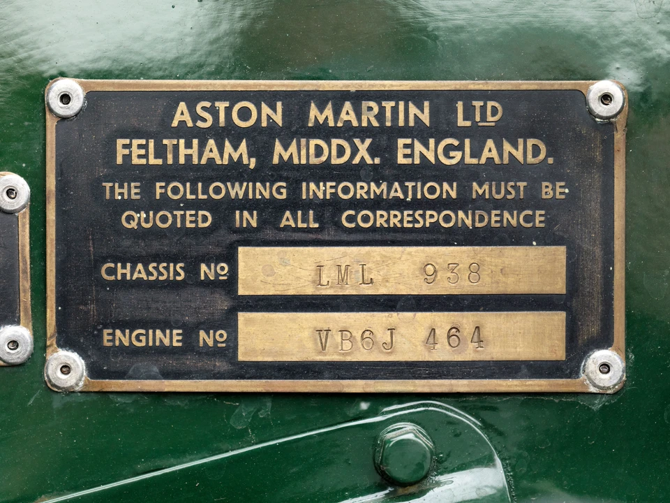 1955 Aston Martin DB1 & DB2 & DB2/4 & DB Mark III - Image 19 of 19