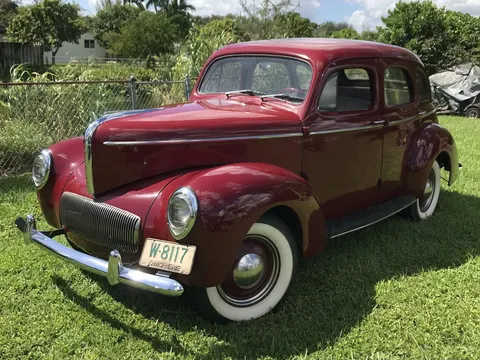 1942 Willys Overland Americar Deluxe Sedan