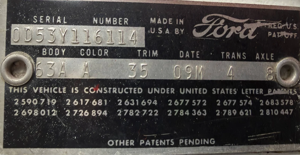 1960 Ford Galaxie 1st Gen - Image 11 of 11