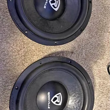Jensen 12-inch Subwoofers and Amplifier