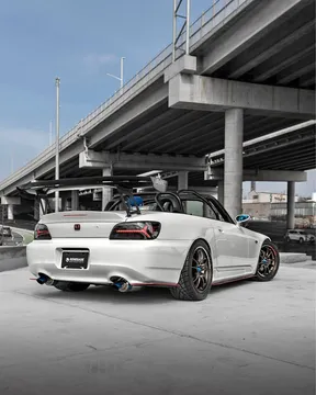 Honda S2000 GPW Trunk Setup with J’s Racing Type 2 GT Wing and Ducktail