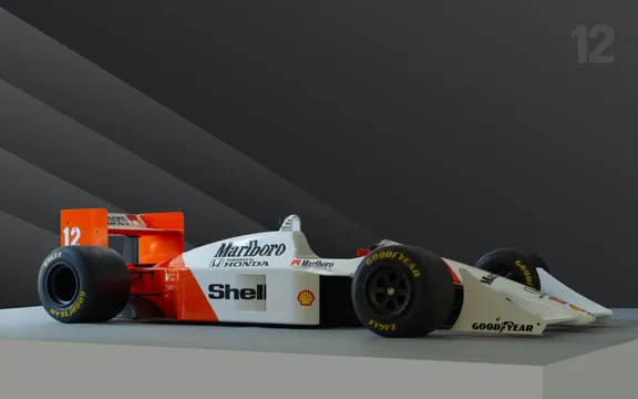 McLaren MP4/4 1:2 Scale Model