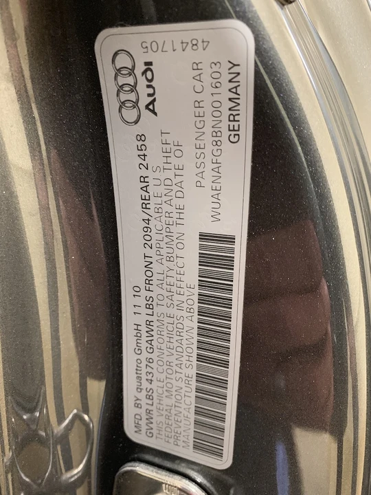2011 Audi 42 R8 - Image 27 of 31