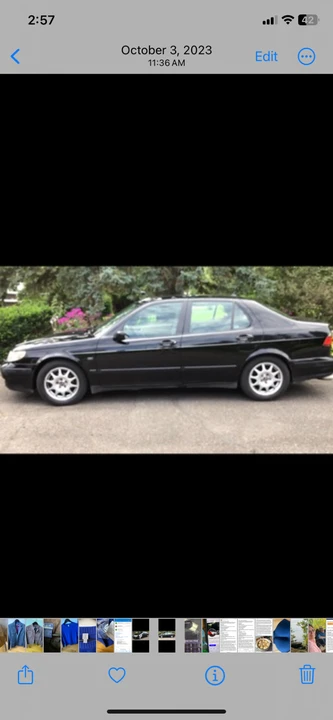2001 Saab 9-5 1st Gen - Image 3 of 7