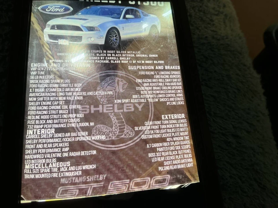 2011 Shelby GT500 - Image 3 of 11