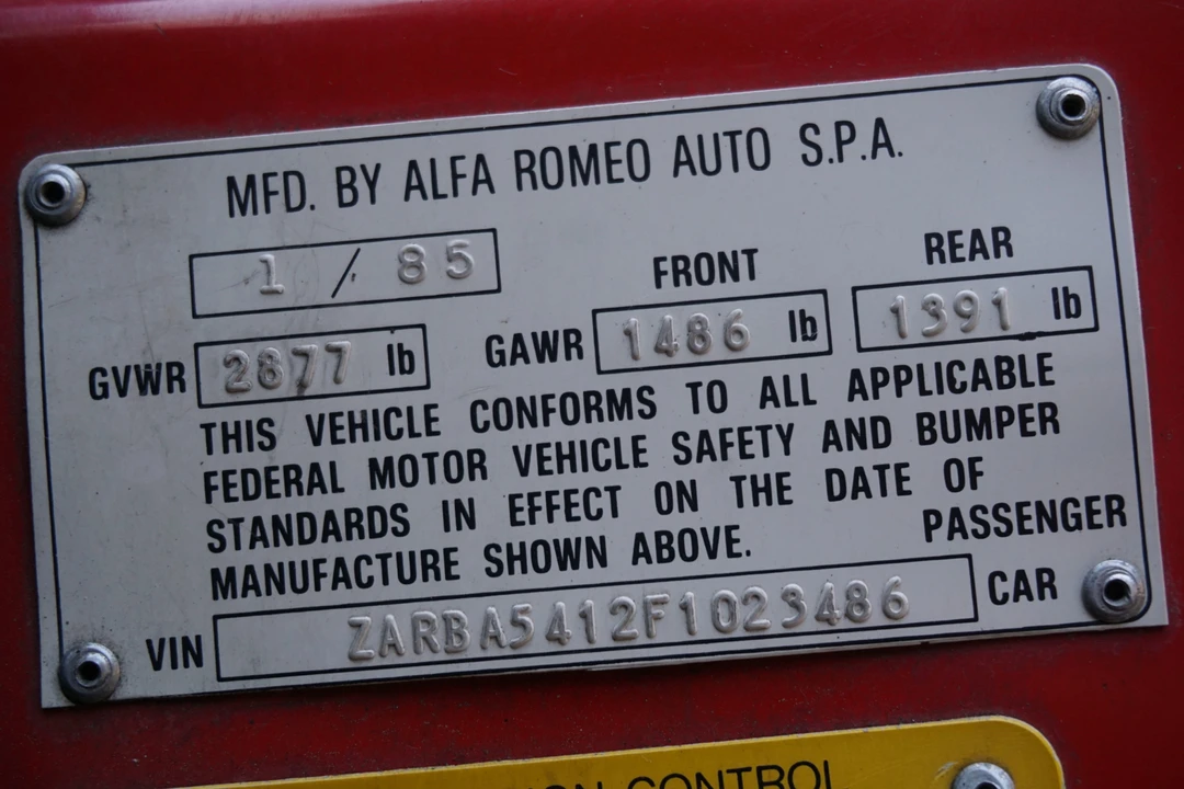 1985 Alfa Romeo Series 3 - Image 28 of 31
