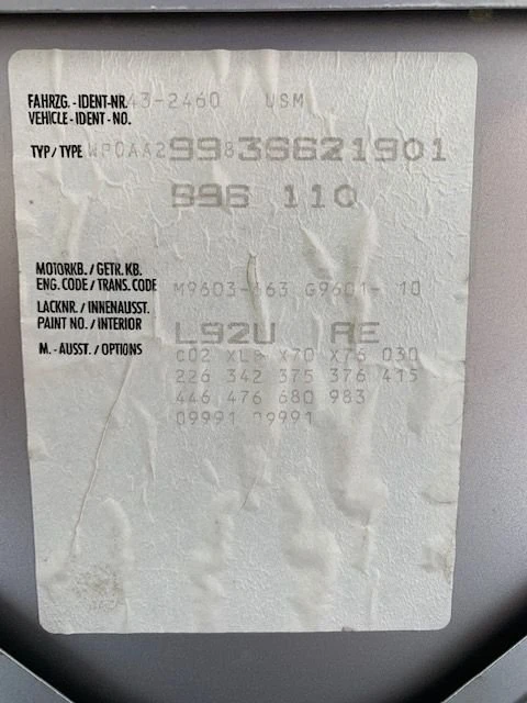 2003 Porsche 996 Carrera - Image 11 of 11