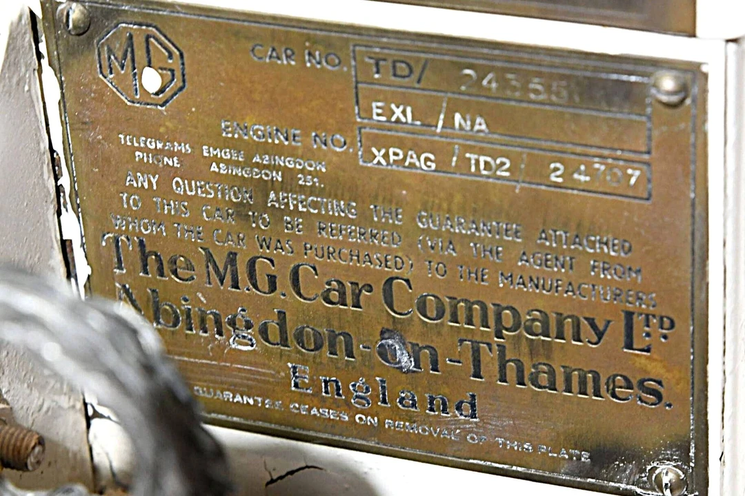 1953 MG TD - Image 10 of 10