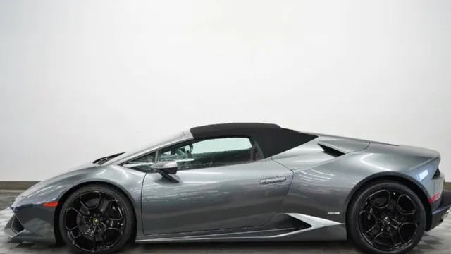 2016 Lamborghini Huracan 610-4 Spyder