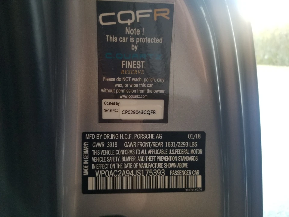 2018 Porsche 991 GT3 - Image 18 of 20