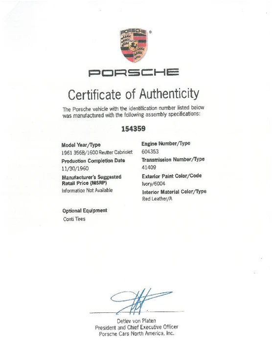 1960 Porsche 356 B - Image 2 of 30