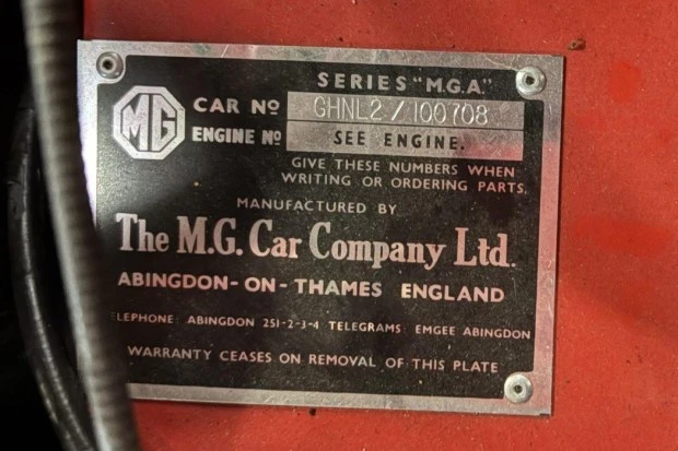 1962 MG MGA 1600 - Image 8 of 8
