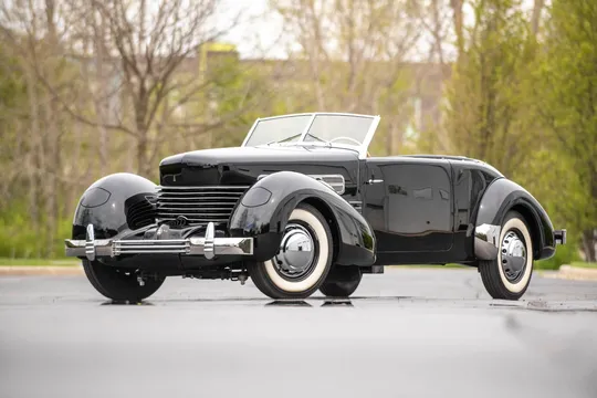 Supercharged 1937 Cord 812 Phaeton