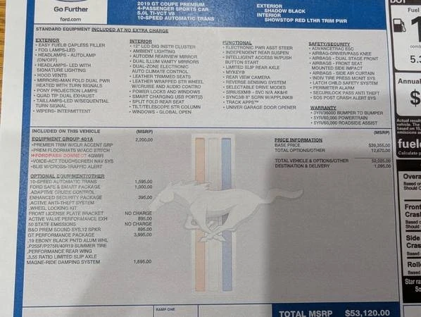 2019 Ford S550 Mustang - Image 2 of 21