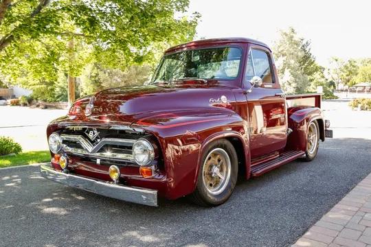 1955 Ford F-100 Supercharged Oldsmobile V8-Powered