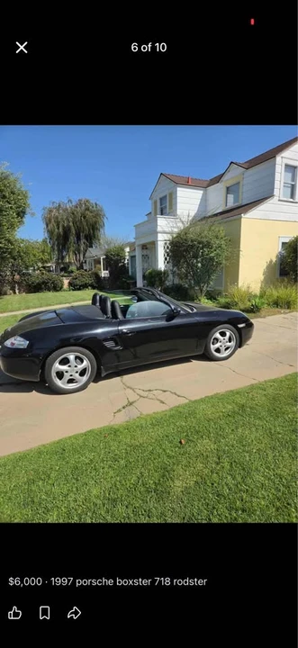 1997 Porsche 986 Boxster - Image 3 of 6