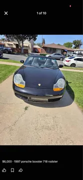 1997 Porsche Boxster Convertible 2D