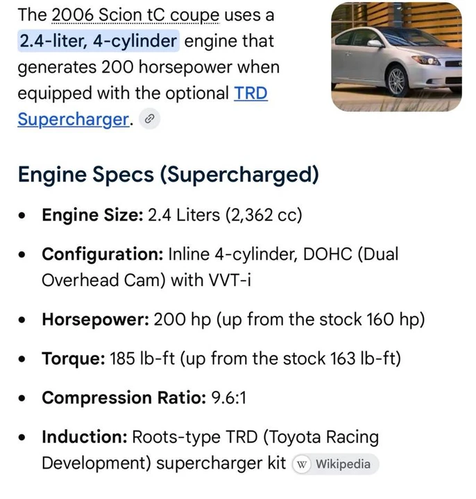 2006 Scion tC - Image 18 of 19