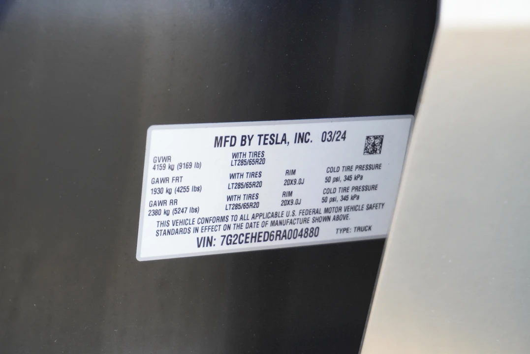 2024 Tesla Cybertruck - Image 6 of 6