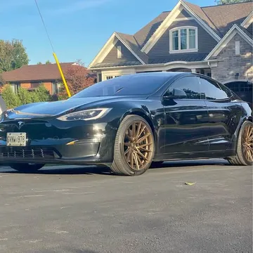 Tesla Model S Vossen Hybrid Forged Wheels