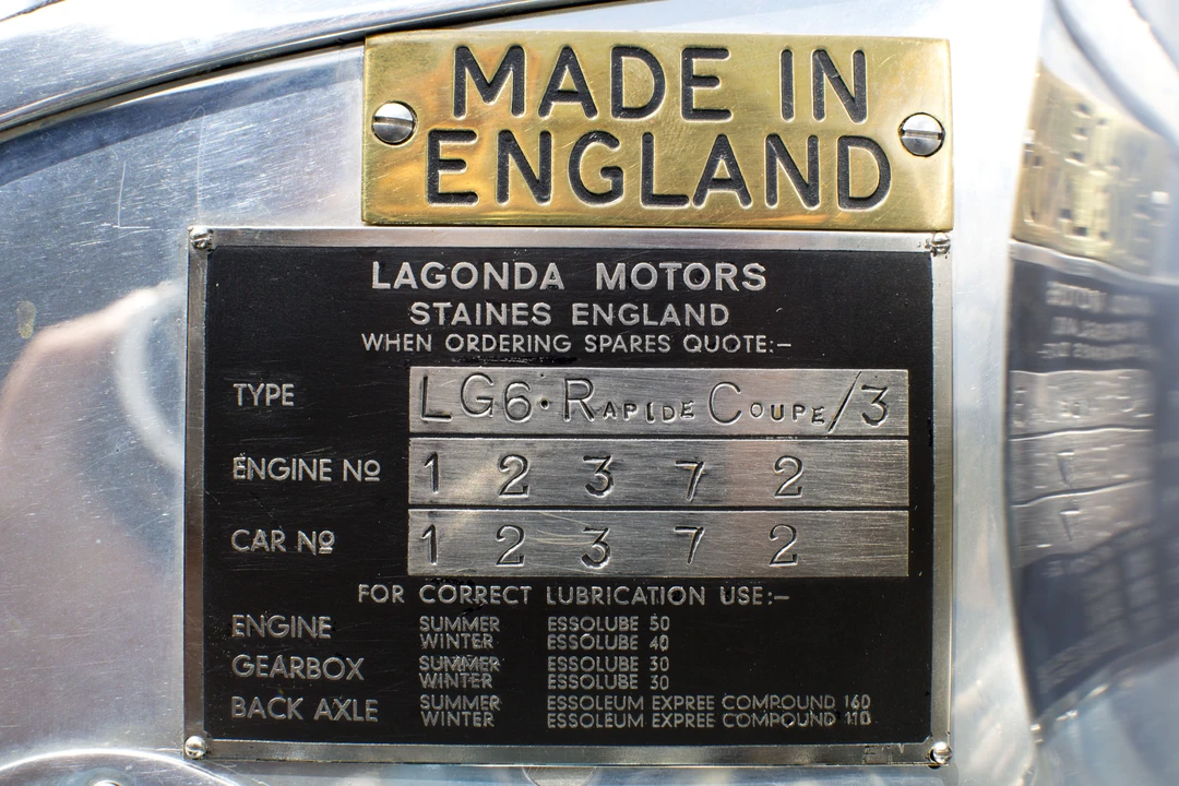 1940 Lagonda - Image 8 of 31