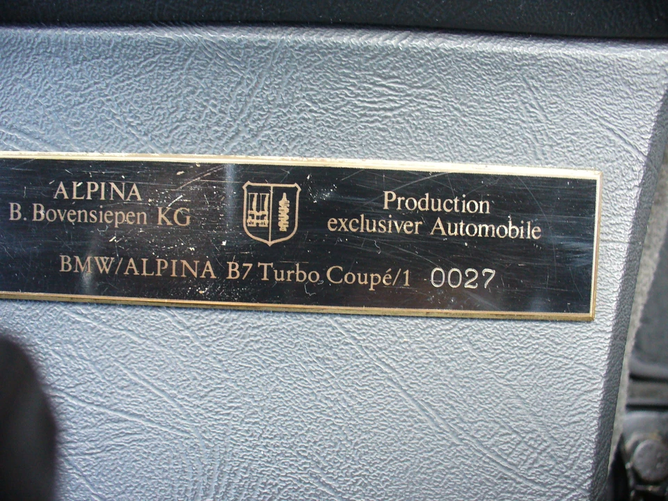 1985 BMW Alpina - Image 4 of 11