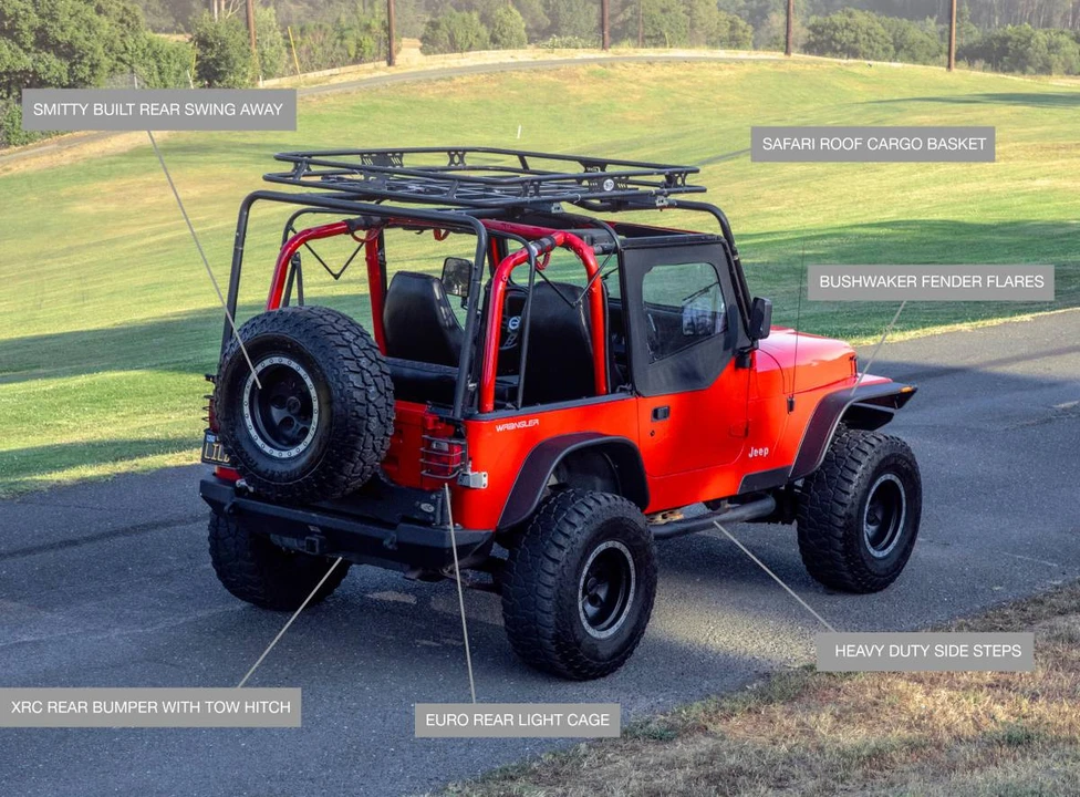 1995 Jeep YJ Wrangler - Image 9 of 12